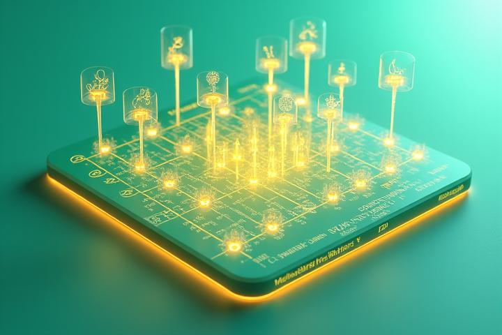 Illustration d'une matrice de double matérialité interactive, montrant des enjeux ESG classés par impact et pertinence pour les parties prenantes.
