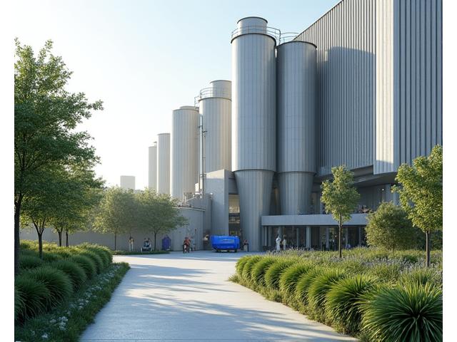 Usine de méthanisation urbaine